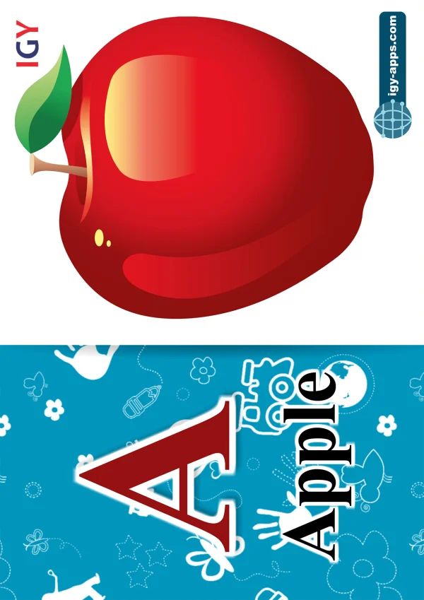 تفاح — Apple — حرف A