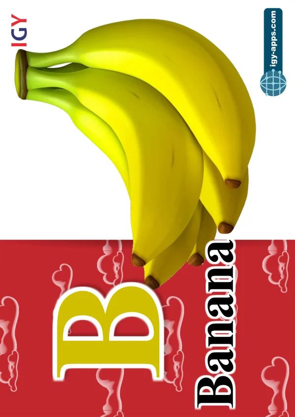 موز — Banana — حرف B