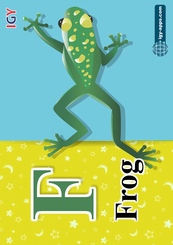 ضفدع — Frog — حرف F