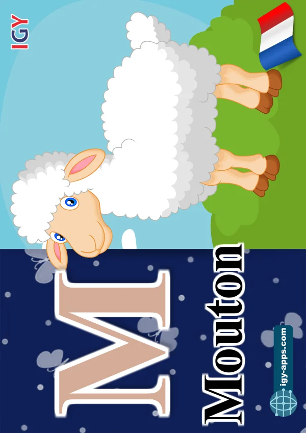 خروف — Sheep — حرف M
