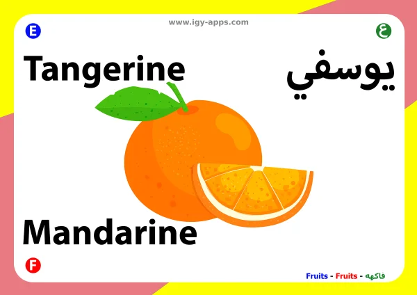 Mandarine — Mandarin / يوسفي