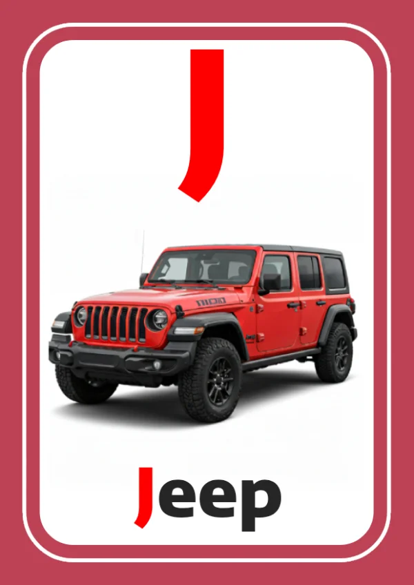 Jeep — Jeep / جيب — Lettre J