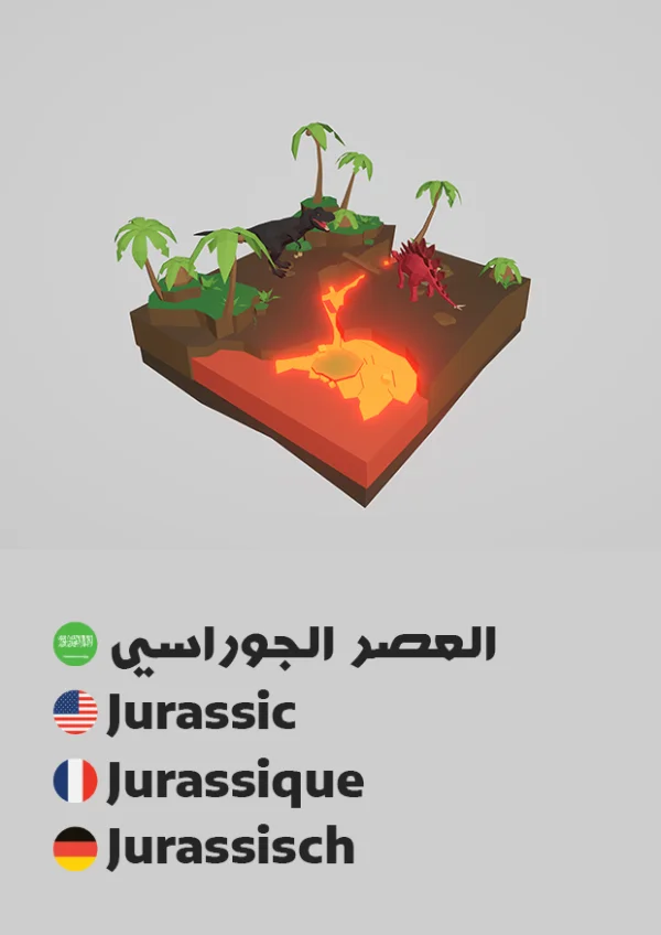 Jurassisch — Jurassic / العصر الجوراسي