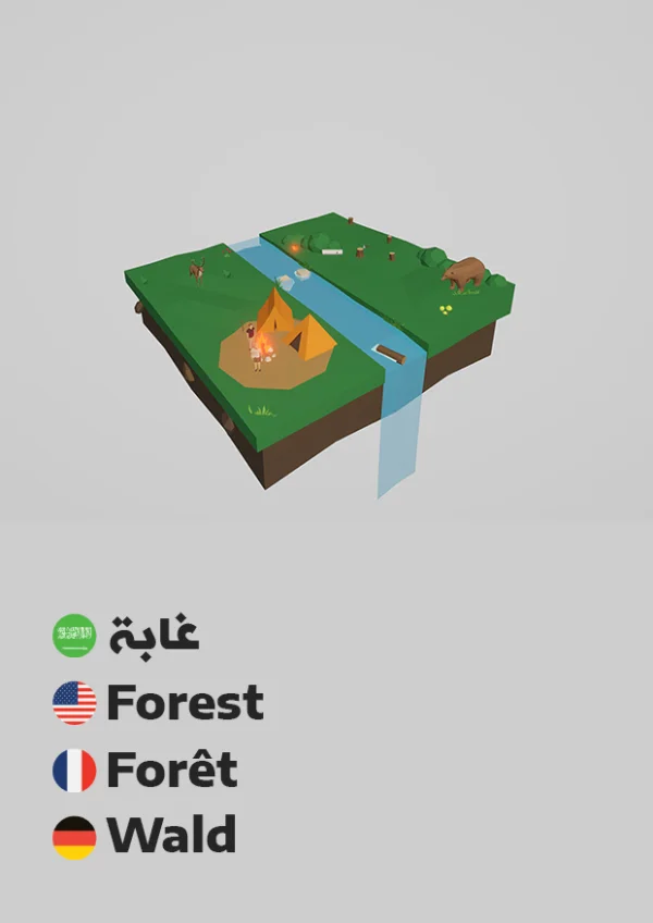 Wald — Forest / غابة
