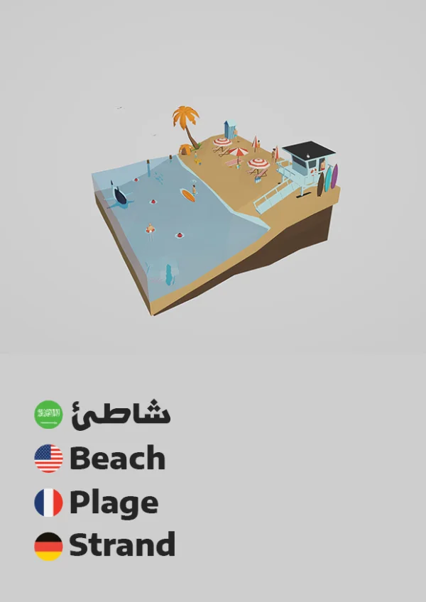 Strand — Beach / شاطئ
