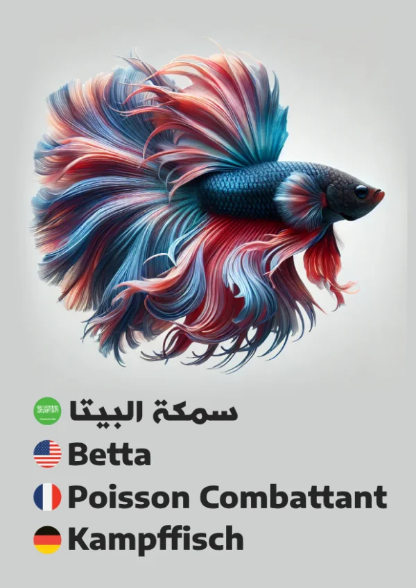 سمكة البيتا — Betta