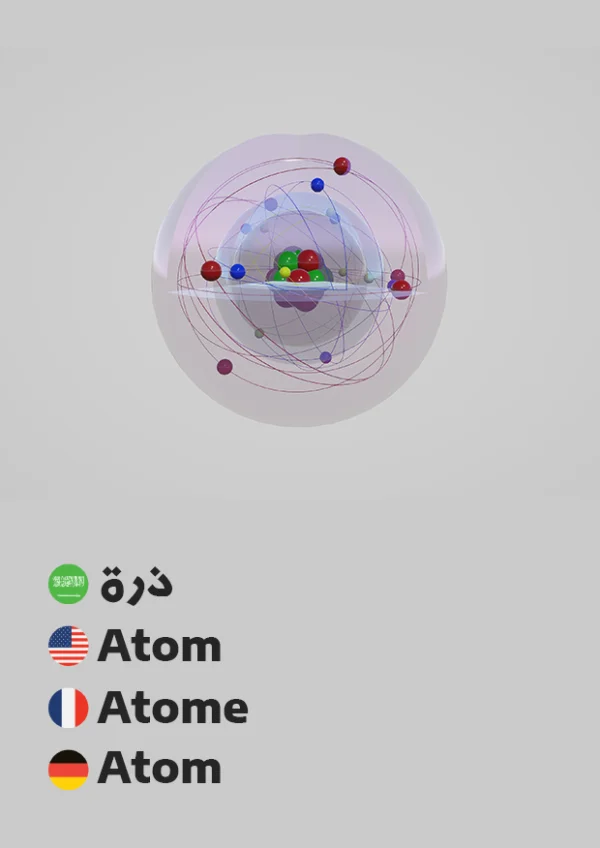 Atom — Atom / ذرة