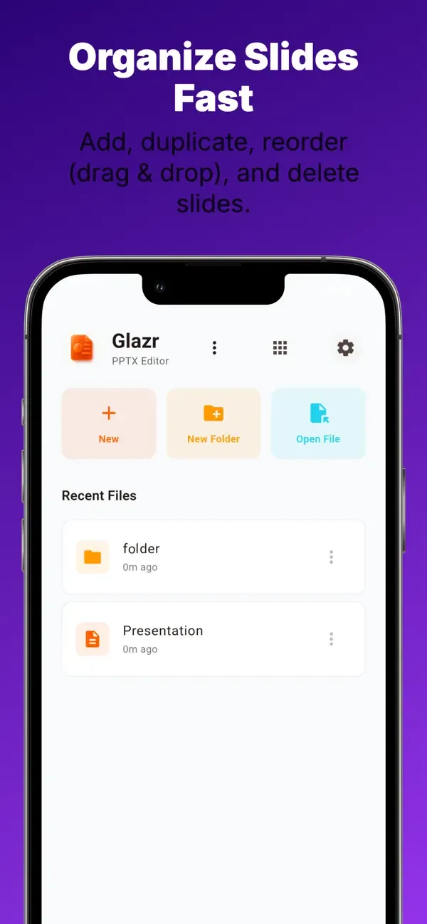 Glazr Éditeur de Présentations PPTX — 3