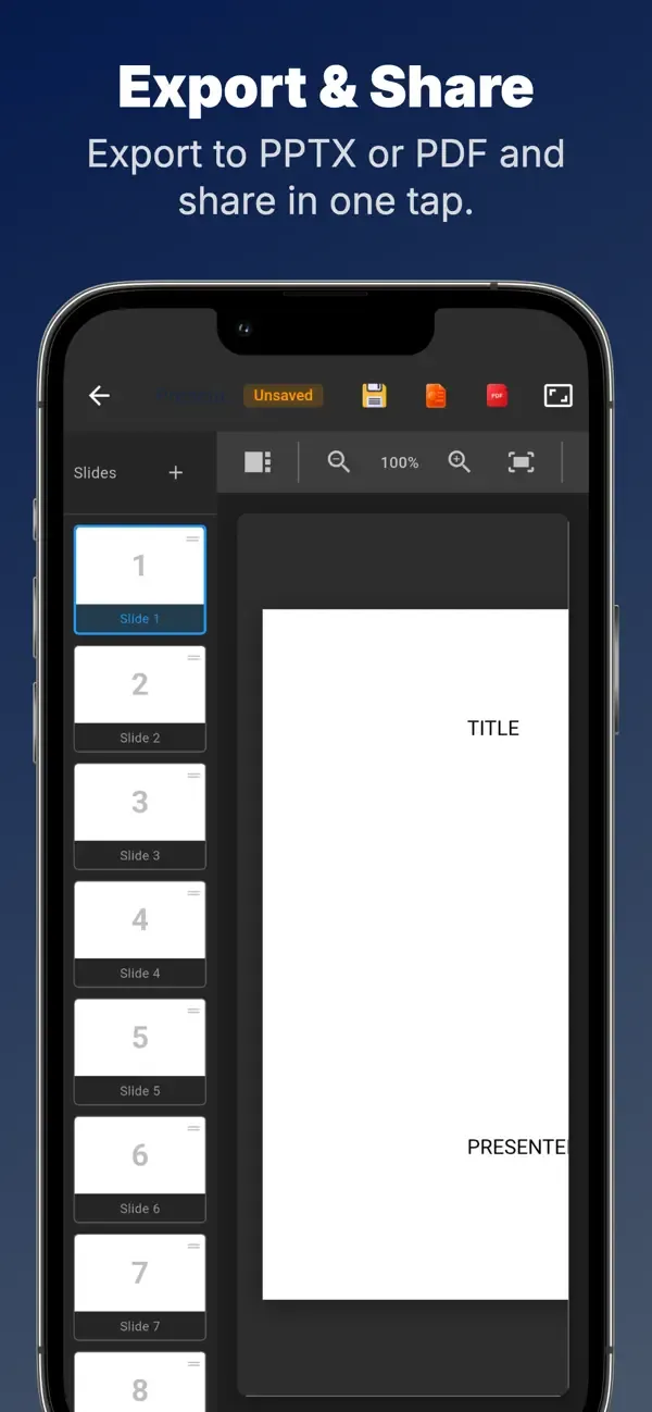 Glazr Éditeur de Présentations PPTX — 6