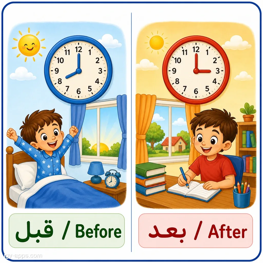 قبل ↔ بعد | Before ↔ After