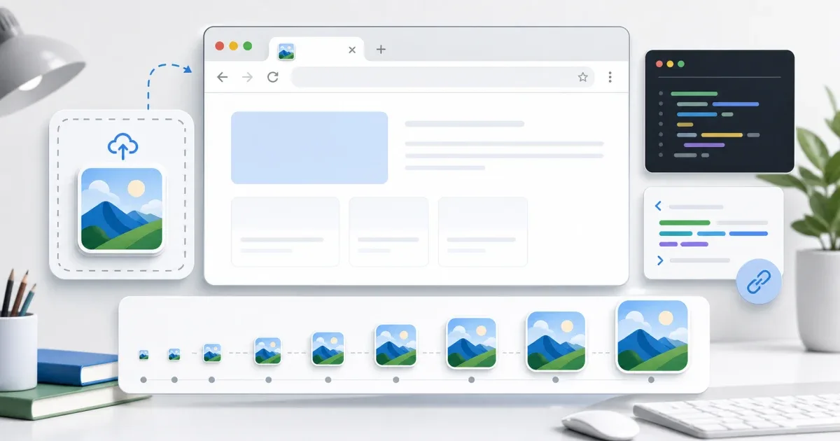 Interface de generateur favicon montrant plusieurs tailles d'icones depuis une image